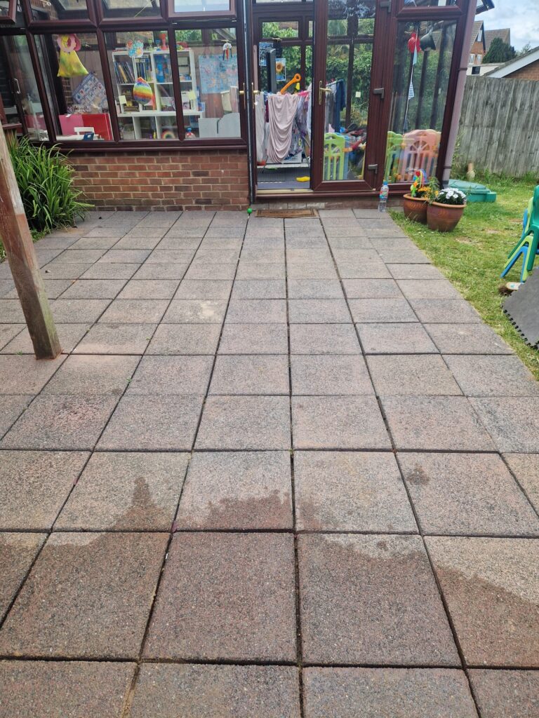 Patio Clean & Re-Point - Maidstone, Kent