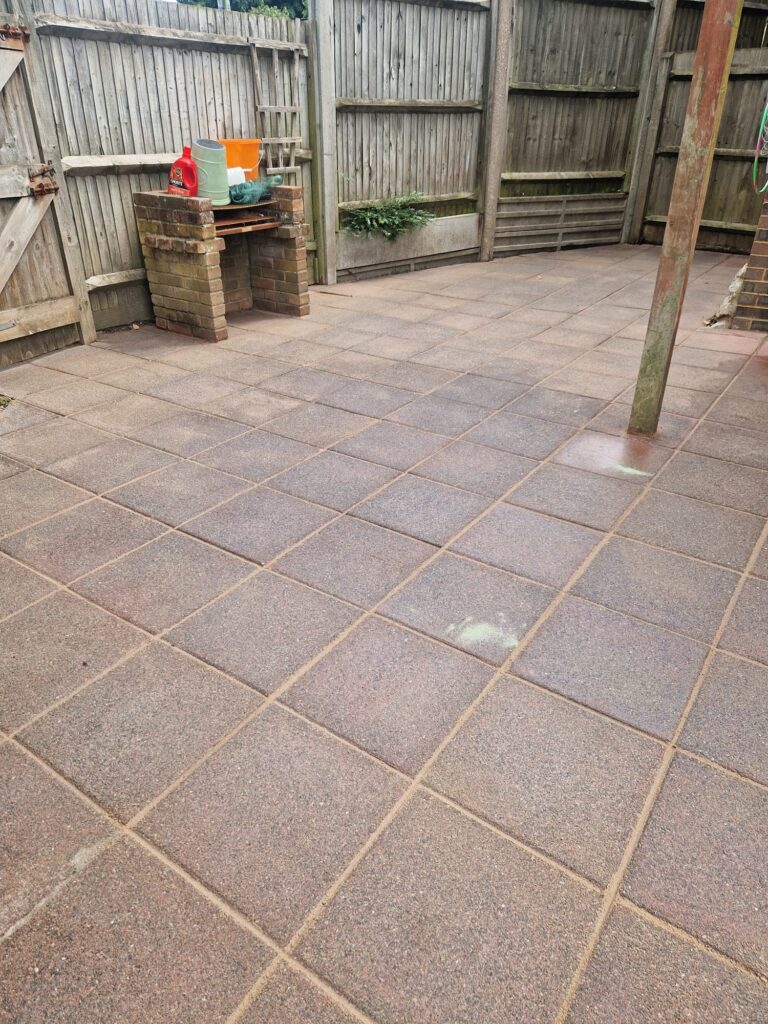 Patio Clean & Re-Point - Maidstone, Kent