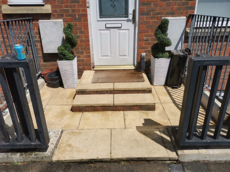 Patio Slabs Cleaned - Chatham, Kent