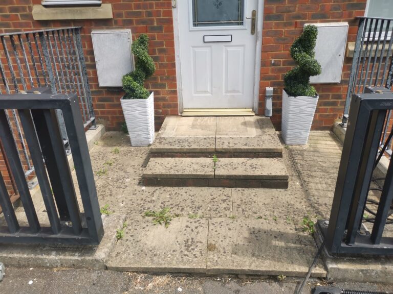 Patio Slabs Cleaned - Chatham, Kent