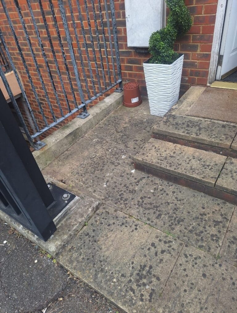 Patio Slabs Cleaned - Chatham, Kent