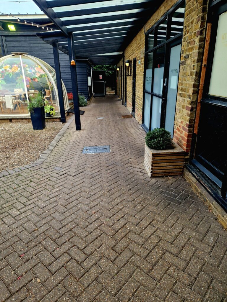 Block Paving Clean - Oad Street Food & Crafts, Sittingbourne